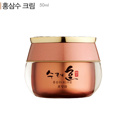 SooRyeHan Boyang Red Ginseng Juice Cream Made in Korea